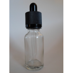 GLASS BOTTLES WITH DROPPER SET OF 5 PCS.