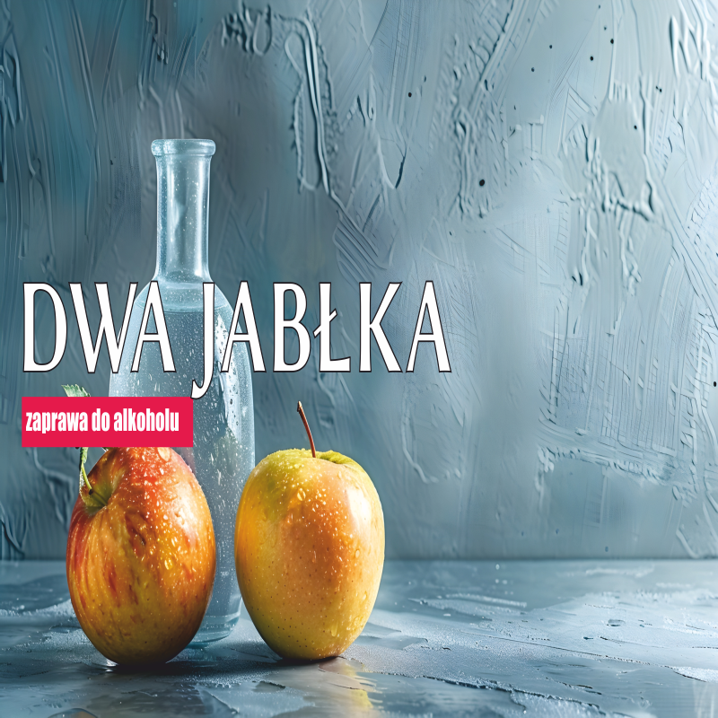 DWA JABŁKA AROME D'ALCOOL
