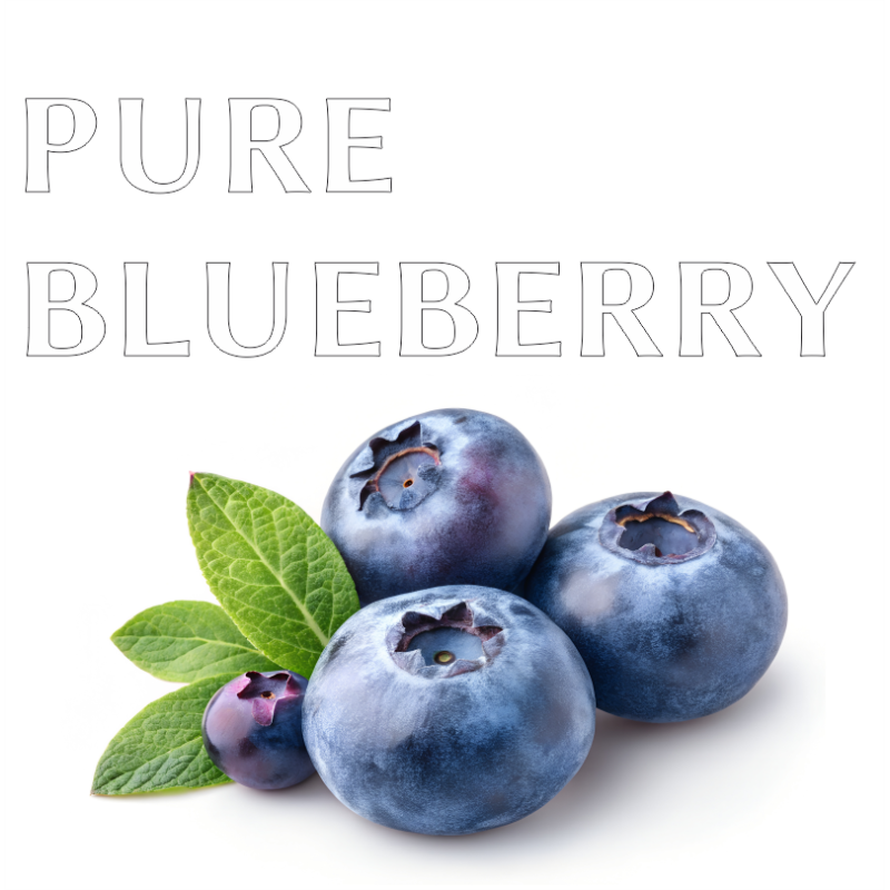 PURE BLUEBERRY FLAVOUR